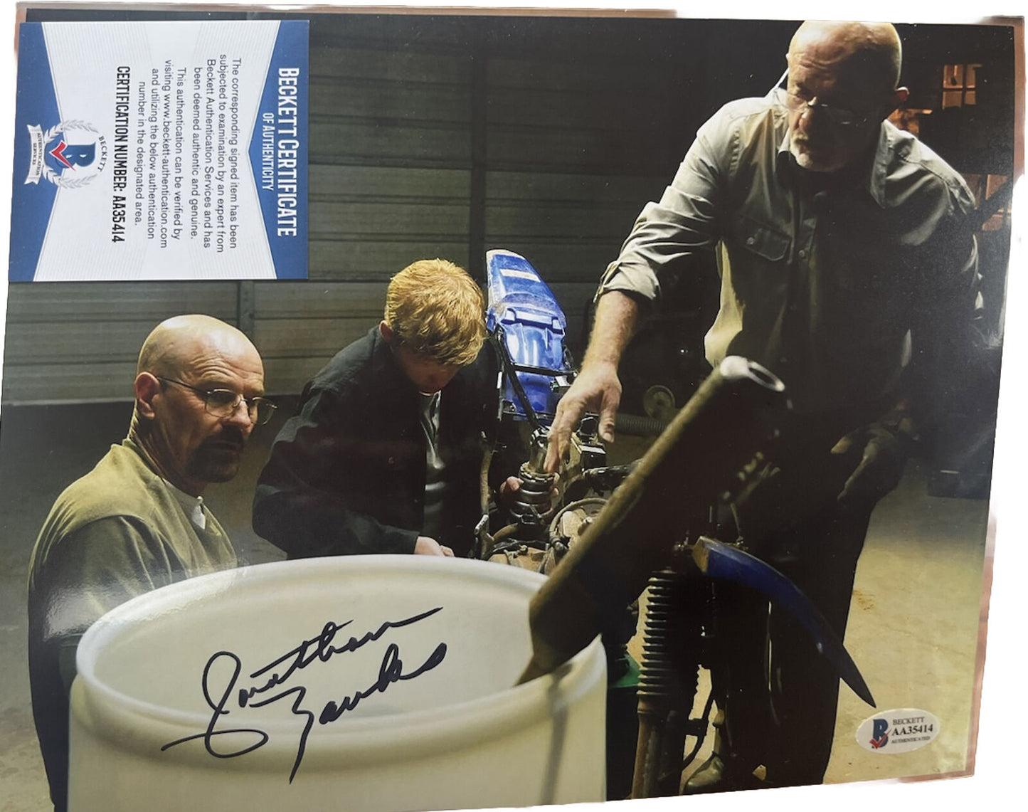 Breaking Bad  Jonathan Banks Photograph Signed Autograph BAS AA35414
