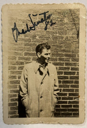 Frank Sinatra Signed Original Photograph/Snapshot, JSA Full LOA Authentic Auto