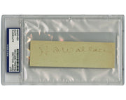 FDR's Vice President Henry A. Wallace Signed Cut PSA Autograph