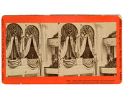 The War of the Union: Fords Theater Place Lincoln was Assassinated Stereoview