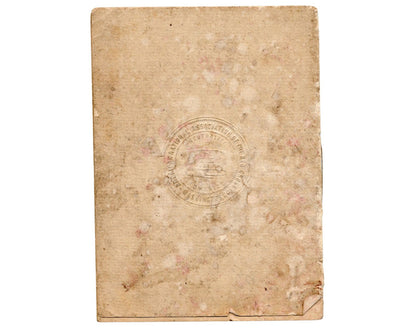 Clara Barton Gifts Red Cross Memento in Signed Note to Family Confidant PSA Auto