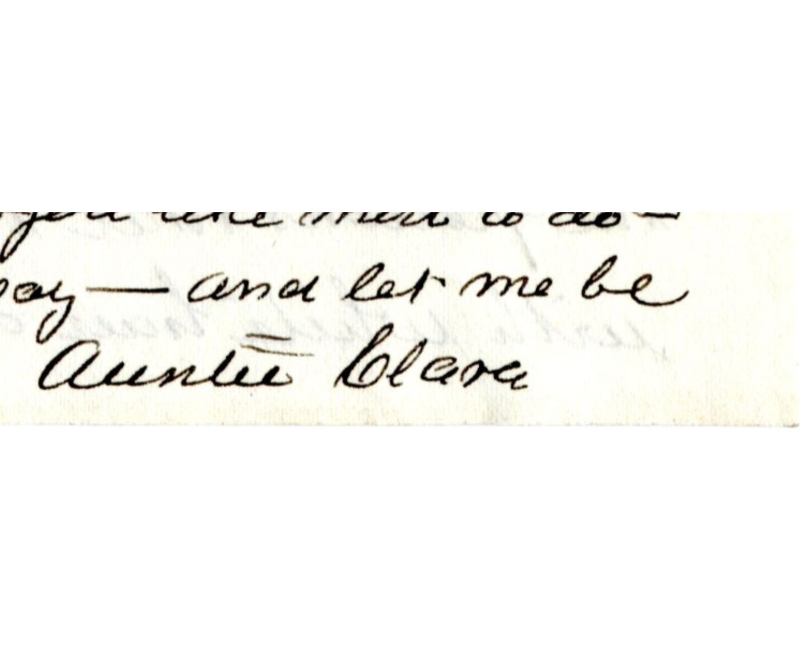 Fond Clara Barton Signed 4 Page Letter to Nephew PSA Auto - Great Content!
