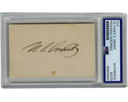 President Ulysses S. Grant Signed Cut Signature, Fantastic Example! PSA Auto