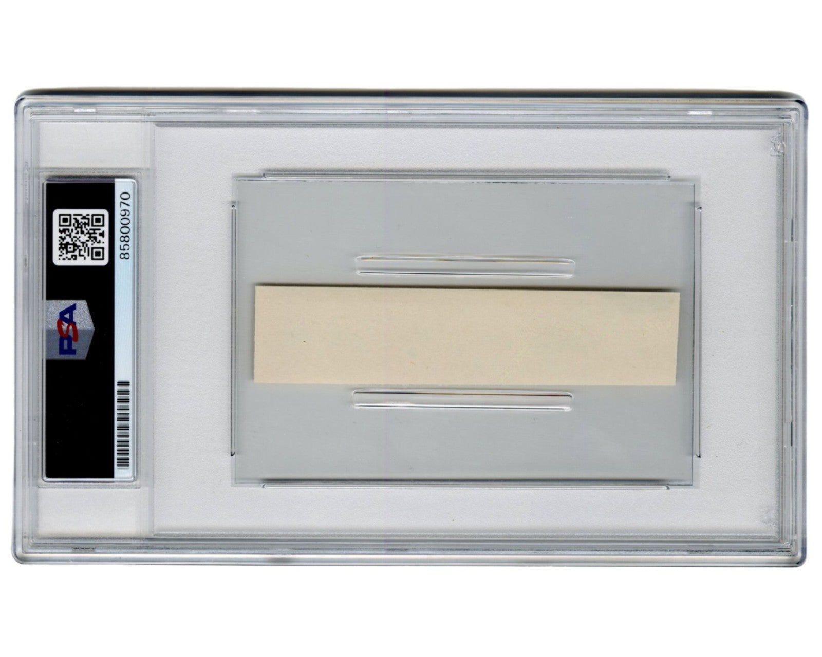 President Andrew Johnson Boldly Signed Cut Autograph PSA Auto