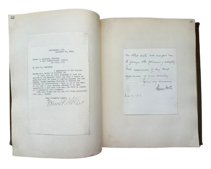 President T. Roosevelt Taft & 190+ Notables Signed Canadian Club Autograph Album