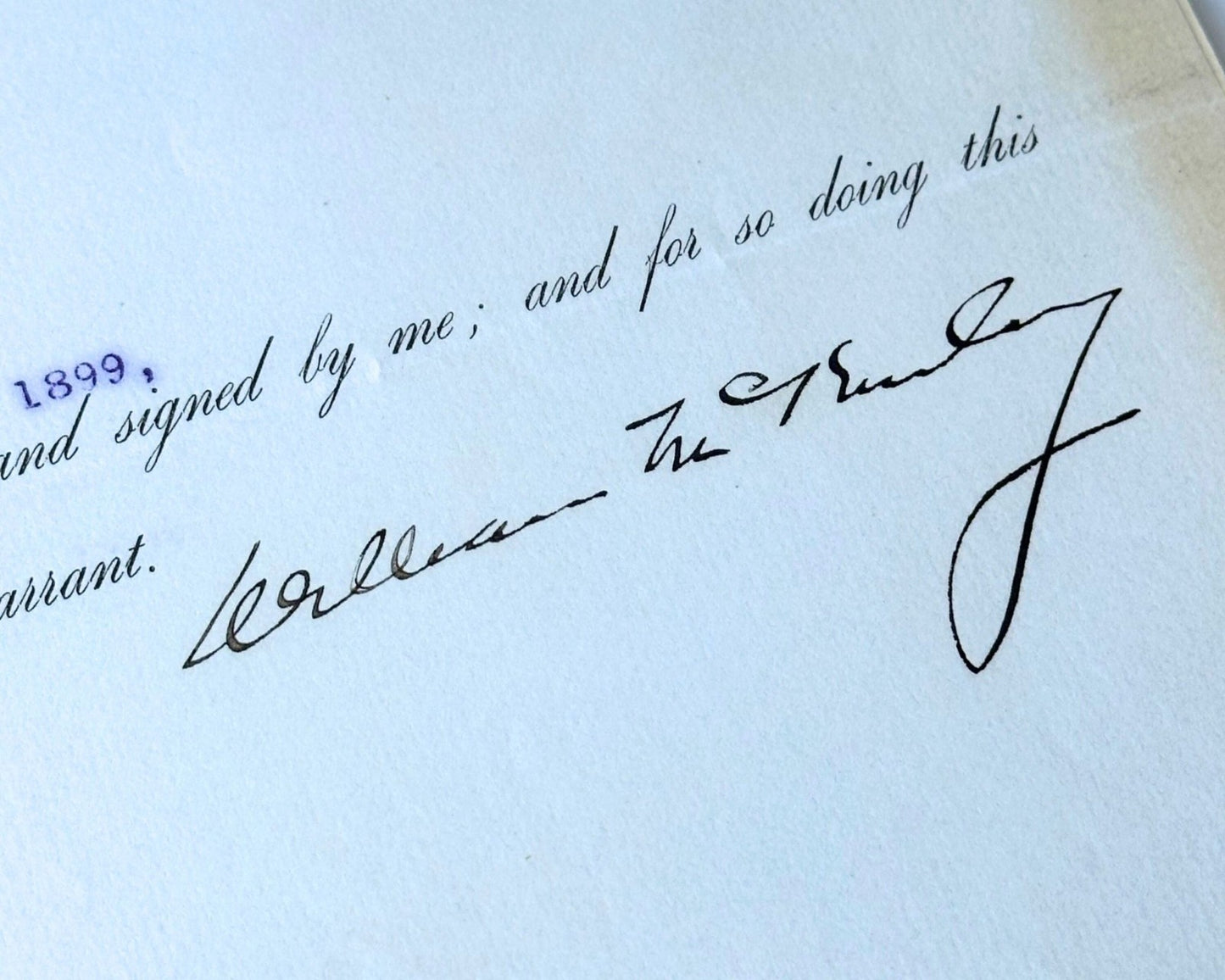 President William McKinley Announces Death of VP - The Rise of T. Roosevelt! PSA