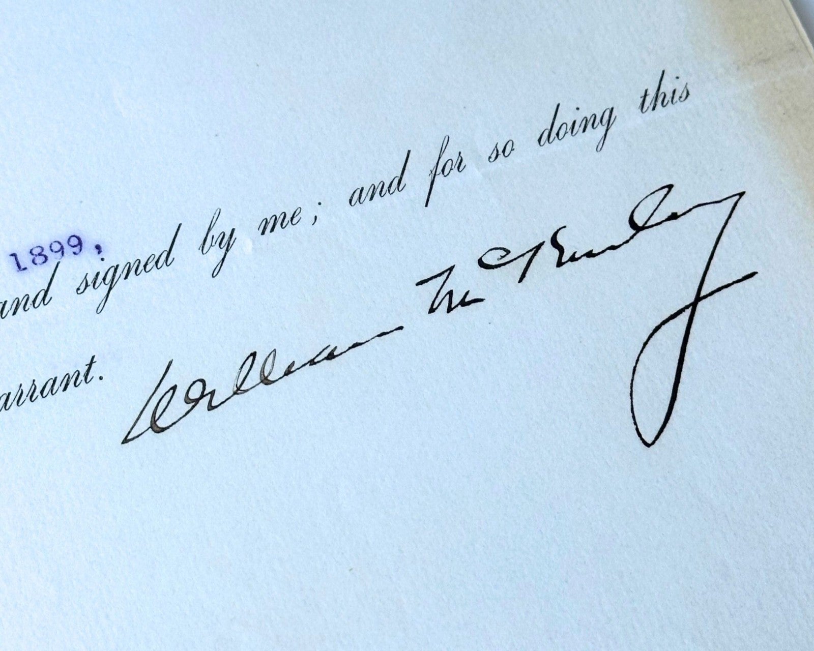 President William McKinley Announces Death of VP - The Rise of T. Roosevelt! PSA