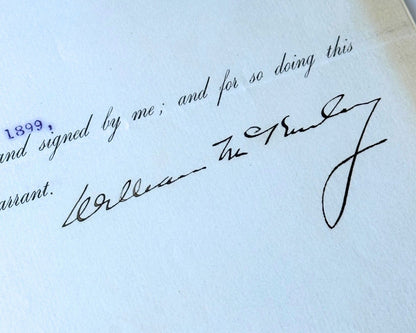 President William McKinley Announces Death of VP - The Rise of T. Roosevelt! PSA