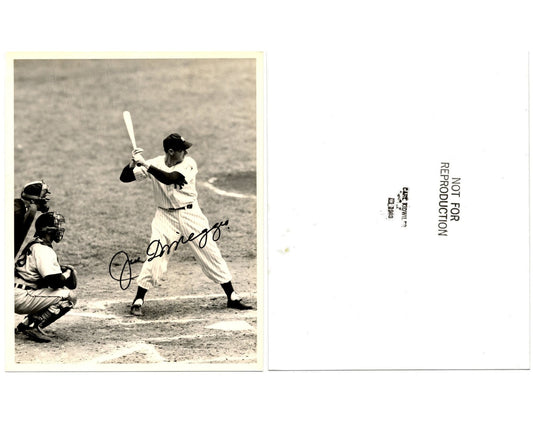 Yankees Icon Joe DiMaggio Signed Original Photograph - A Great Shot! PSA Auto
