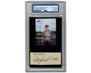 General Douglas MacArthur Signed Display with Iconic Pipe Picture! PSA Auto