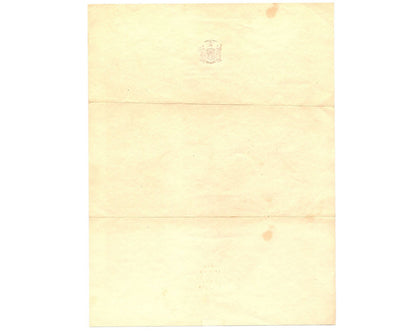 President Franklin D. Roosevelt Signed Letter with Bold Signature JSA