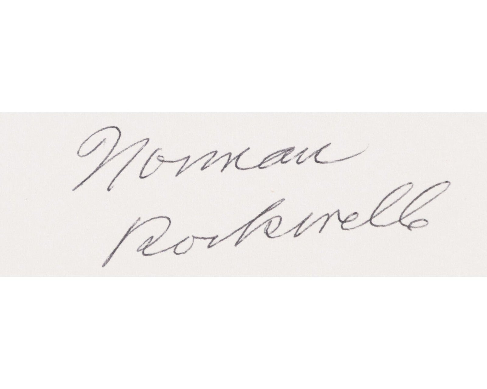 Norman Rockwell Signed Typed Letter "no prints of my paintings available"  JSA!