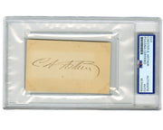 President Chester A. Arthur Bold Signed Cut! Gorgeous Signature PSA Auto