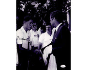 President Bill Clinton Signed Oversized 11x14 Photograph w/ John F. Kennedy JSA