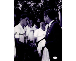 President Bill Clinton Signed Oversized 11x14 Photograph w/ John F. Kennedy JSA