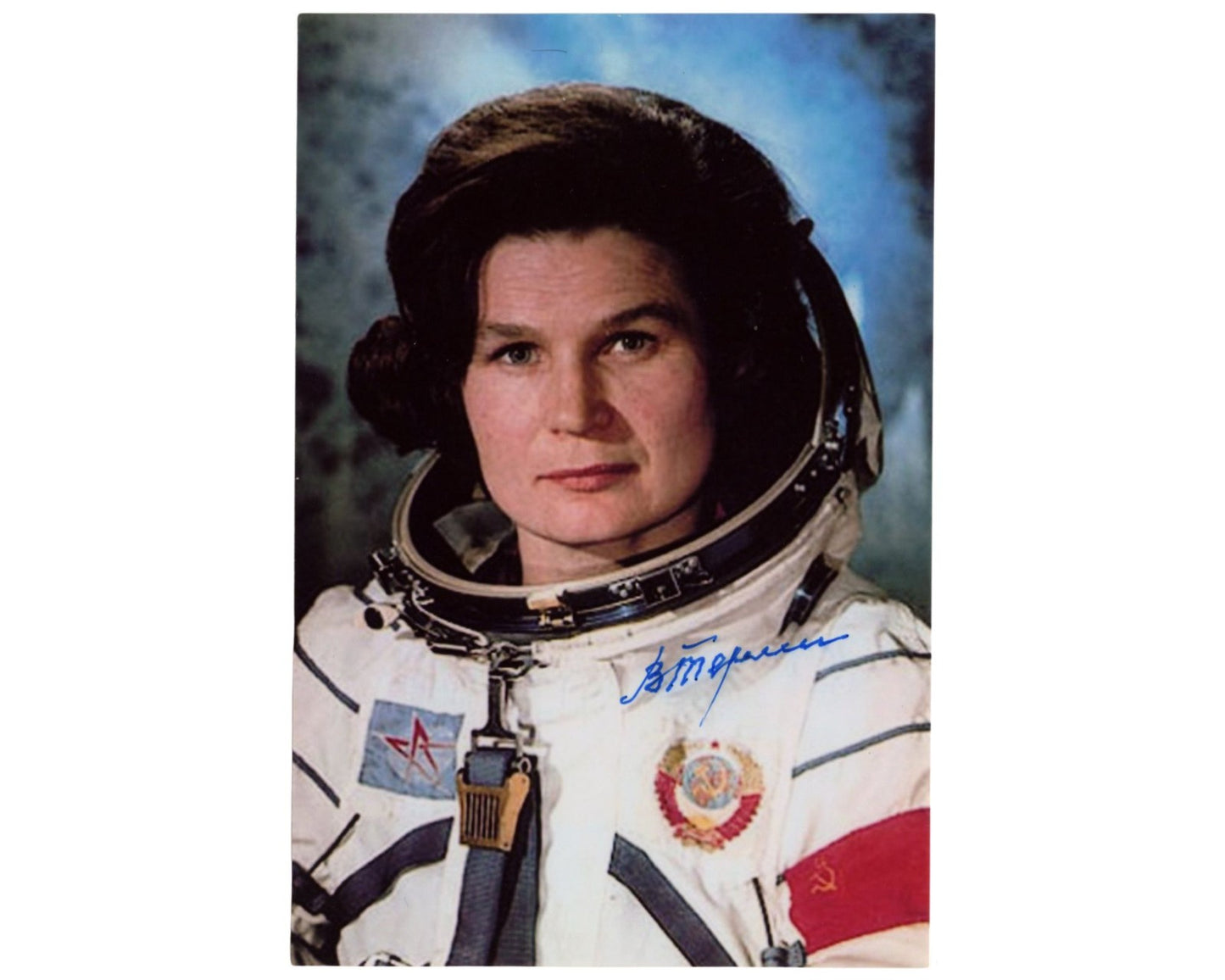 First Lady In Space Valentina Tereshkova Signed Photo Zarelli Authentication