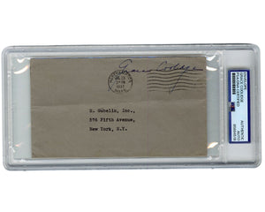 First Lady Grace Coolidge Signed Free Frank Envelope PSA Auto