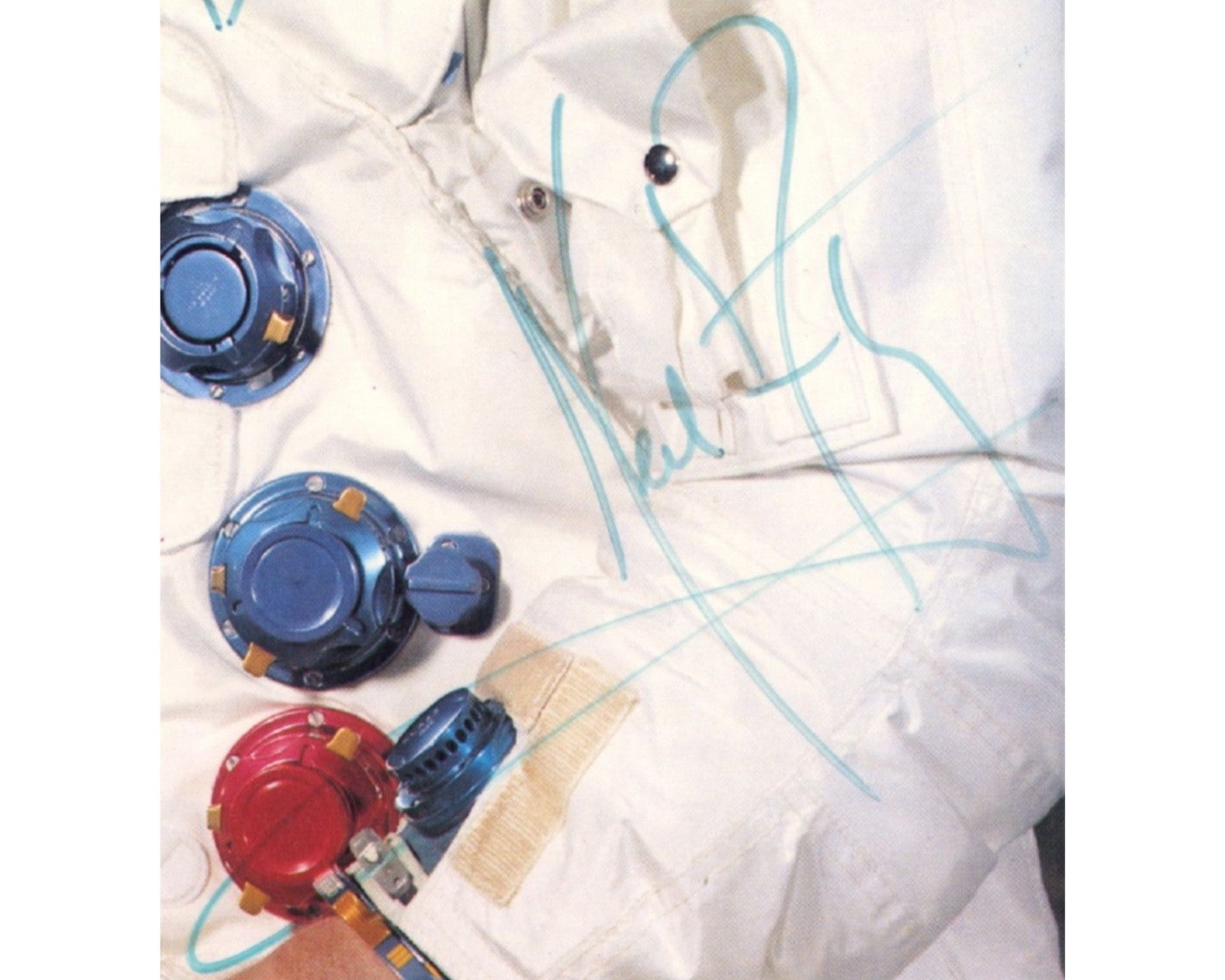 Neil Armstrong Signed Portrait to NASA Space Suit Manufacturer! Zarelli COA