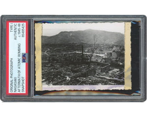 WWII: Aftermath of The Atom Bomb Dropped at Nagasaki PSA Type 1