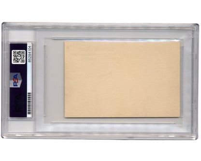 President Calvin Coolidge Signed White House Card PSA Auto