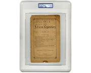 President Millard Fillmore Signed "African Repository" After Emancipation PSA