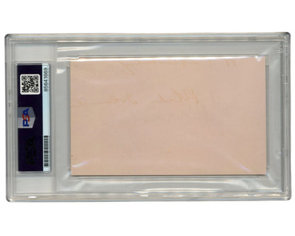 Civil War Union General Ambrose Burnside Signed Cut Autograph PSA Auto