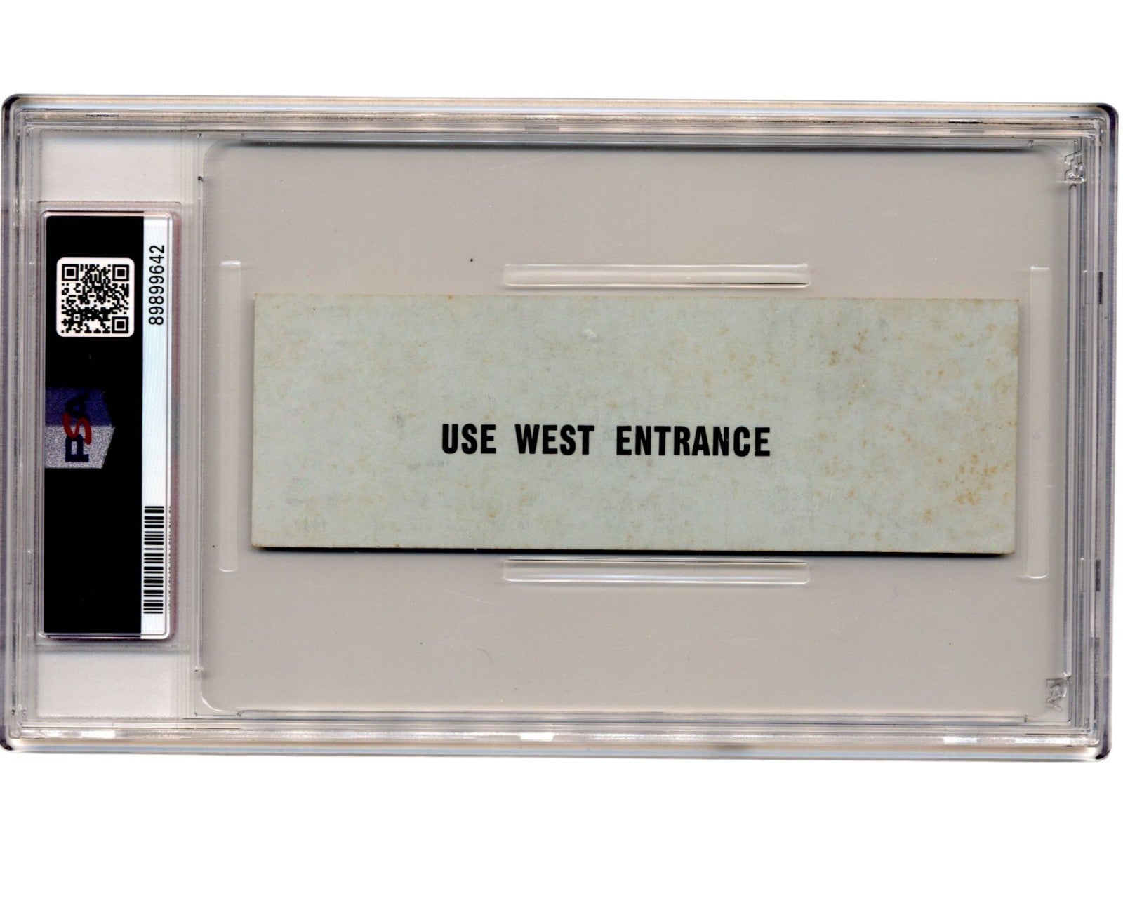 Rare President John F. Kennedy Inaugural Gala Full Ticket PSA 5