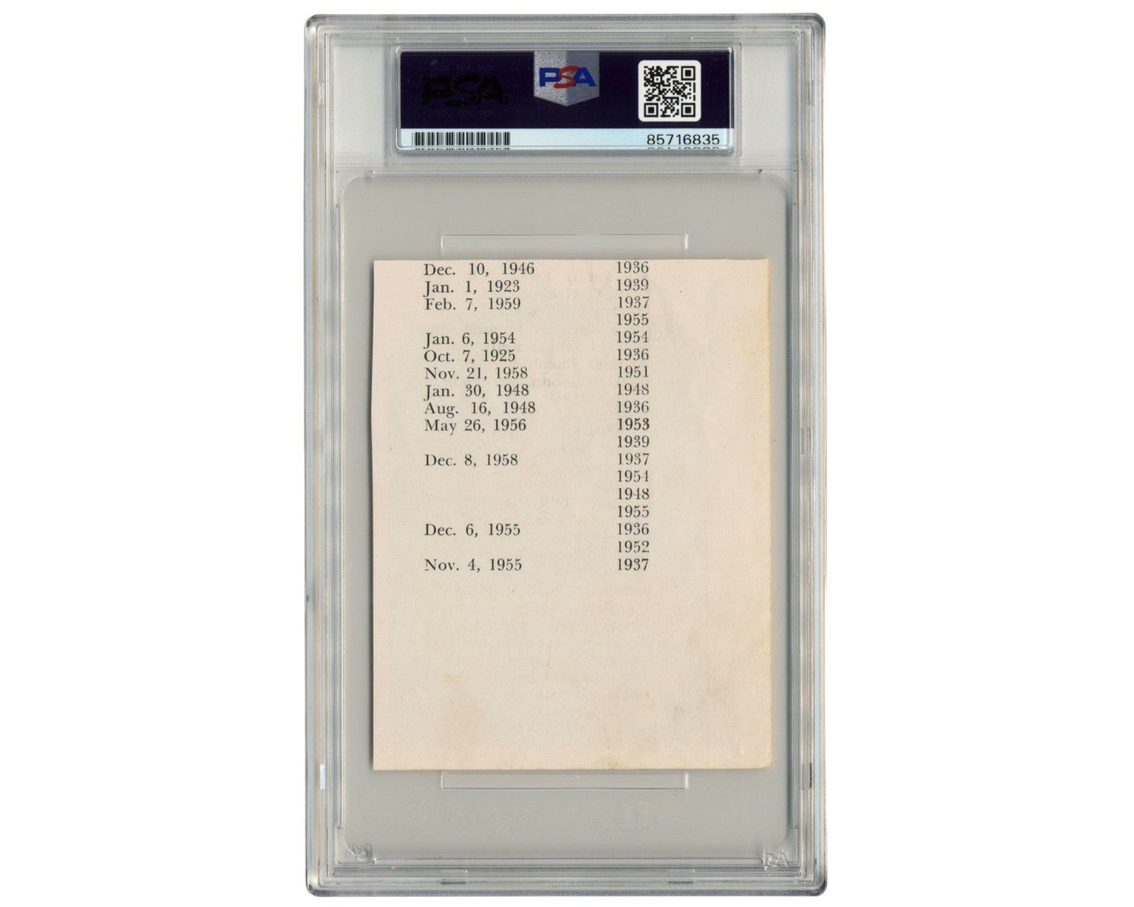 Frank "Home Run" Baker Hall of Fame Plaque Cut Signature PSA Mint 9 Auto