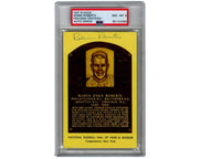Phillies Icon Robin Roberts Signed HOF Postcard PSA 8 Auto