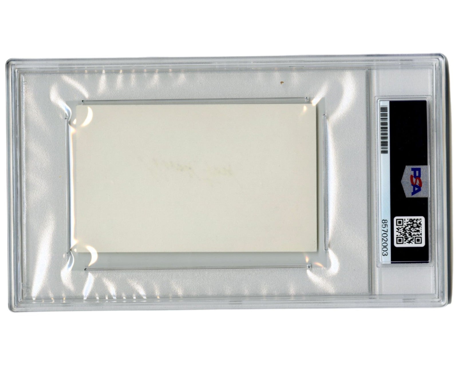 President Gerald Ford Signed White House Card - Extreme Rarity! PSA Auto