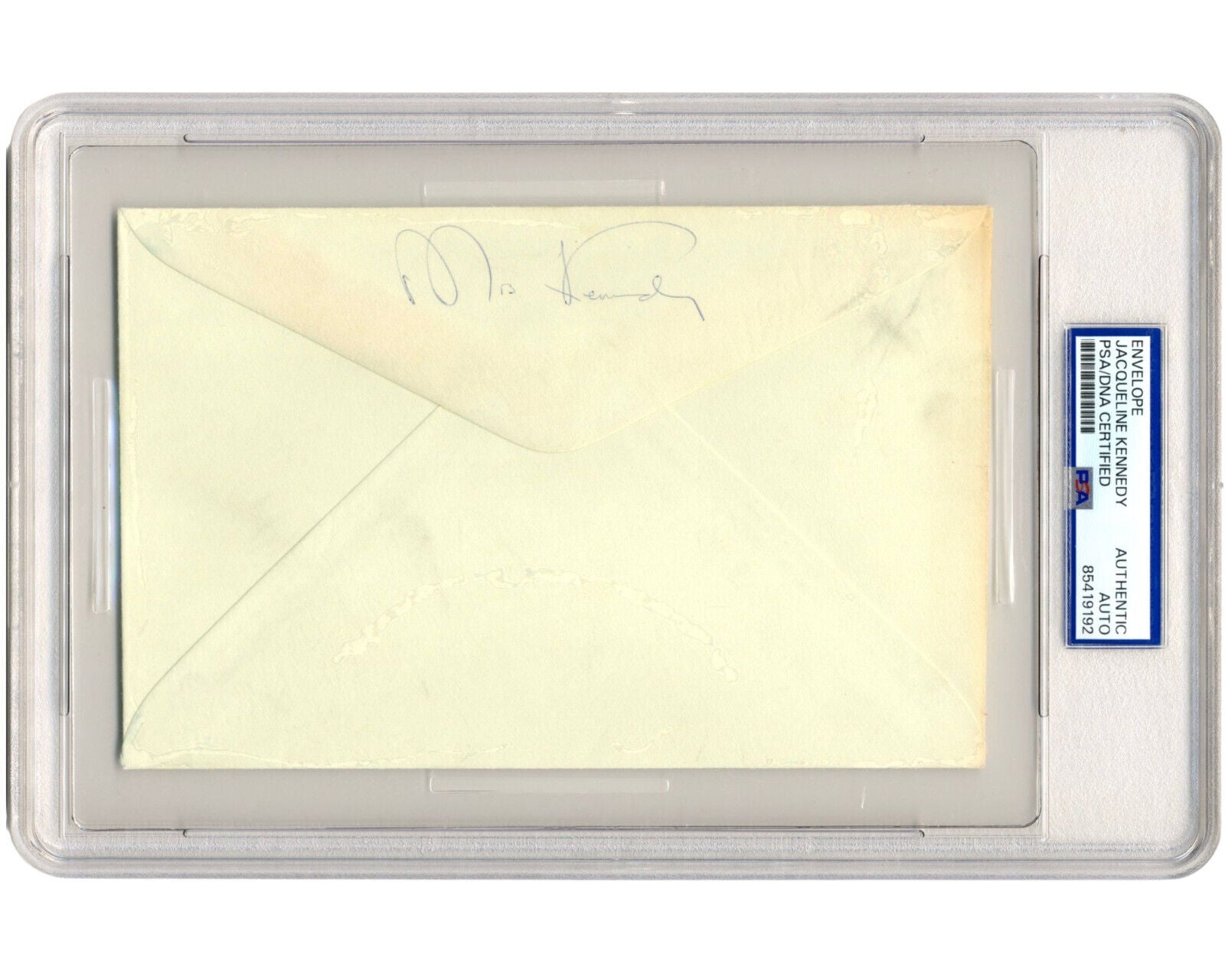 First Lady Jackie Kennedy Signed White House Envelope to McNamara! PSA Auto