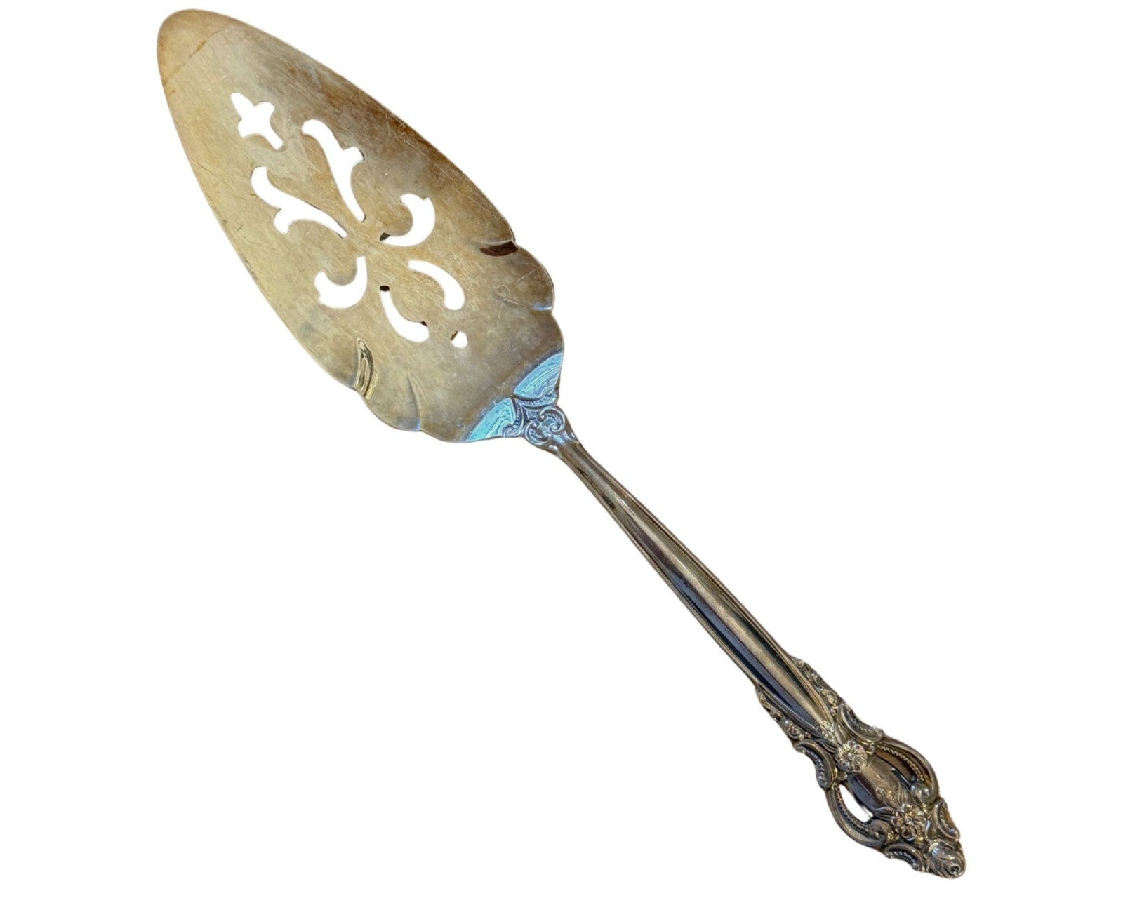 President Jimmy Carter Personally Owned Pierced Cake Server. Ex. Carter Estate