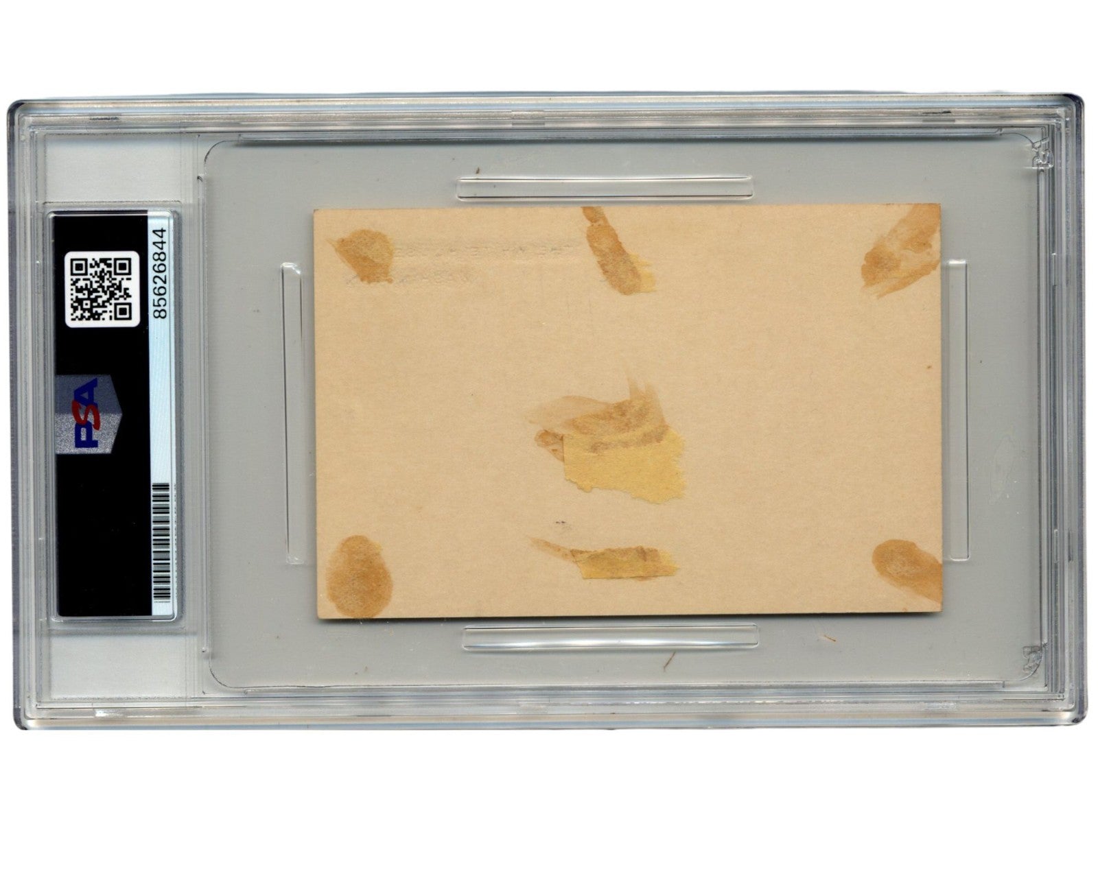 First Lady Grace Coolidge Signed White House Card PSA Auto