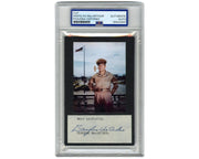 General Douglas MacArthur Signed Display with Iconic Pipe Picture! PSA Auto