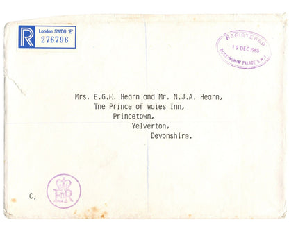 PRINCESS DIANA & KING CHARLES Signed Christmas Card w/ Harry & William PSA Auto