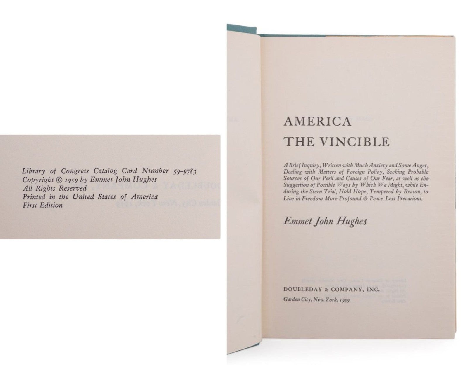 Marilyn Monroe Owned Book "America the Vincible" Ex. Christies