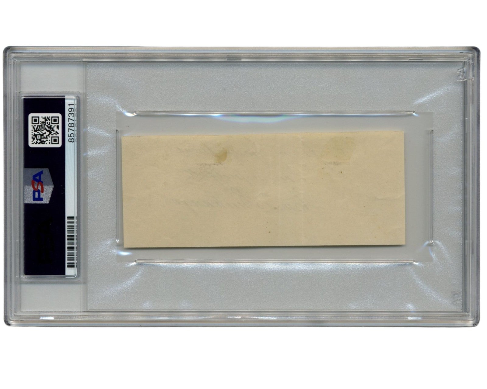 President James Buchanan Signed Cut Autograph PSA Auto - A Clean Example!