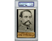 Vice President & Conf. General John C. Breckinridge Signed Cut Display PSA Auto
