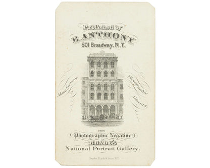 Incredibly Rare Edgar Allen Poe Carte De Visite (CDV) by Mathew Brady - Gorgeous