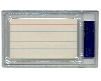 Al Bridwell Signed Cut Autograph PSA Auto, New York Giants and Boston Rustlers!