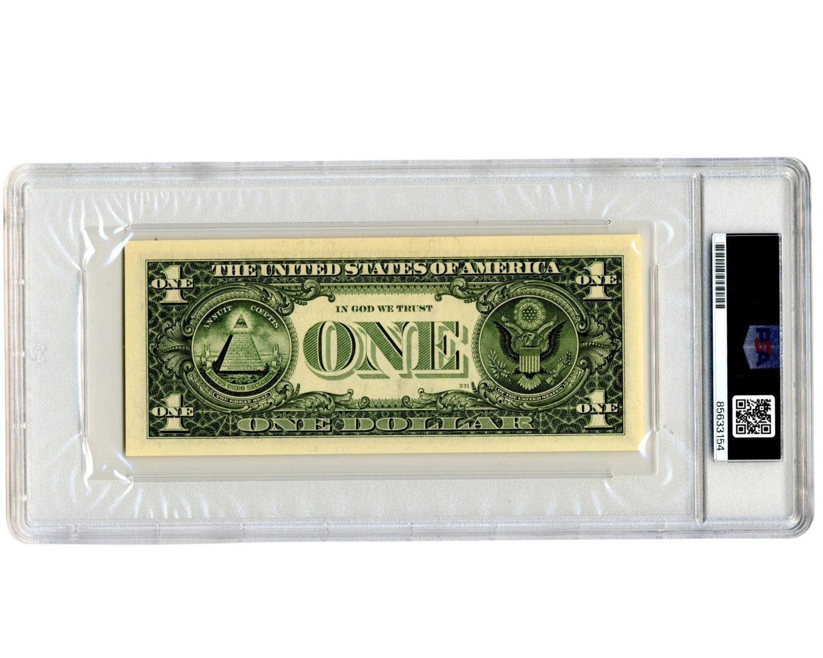 Apollo's Last Moonwalker Gene Cernan Signed Currency $1 Dollar Bill PSA Auto