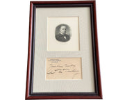 President William McKinley Boldly Signed & Framed Display - Gorgeous!