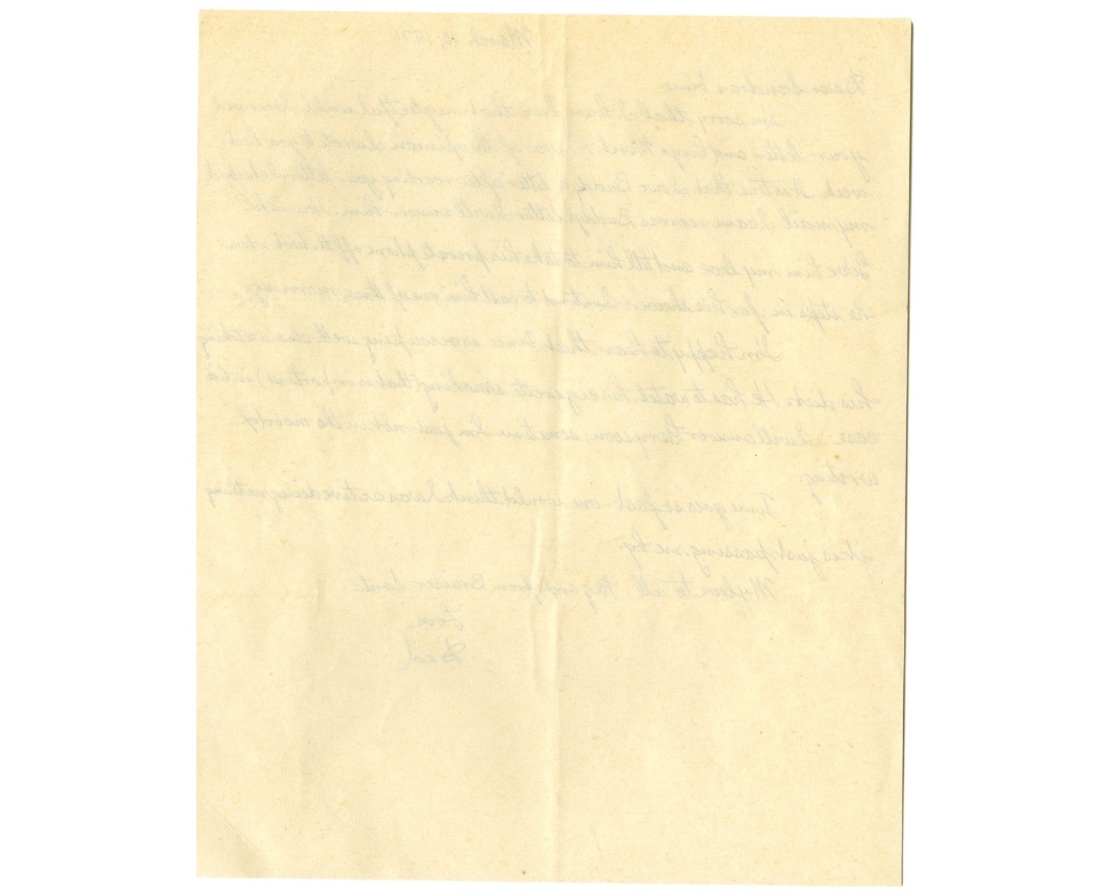 Mob Accountant Meyer Lansky Handwritten & Signed Letter to Daughter Ex. Grandson