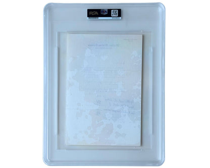 Attorney General Robert F. Kennedy Twice Signed Letter PSA Gem Mint 10