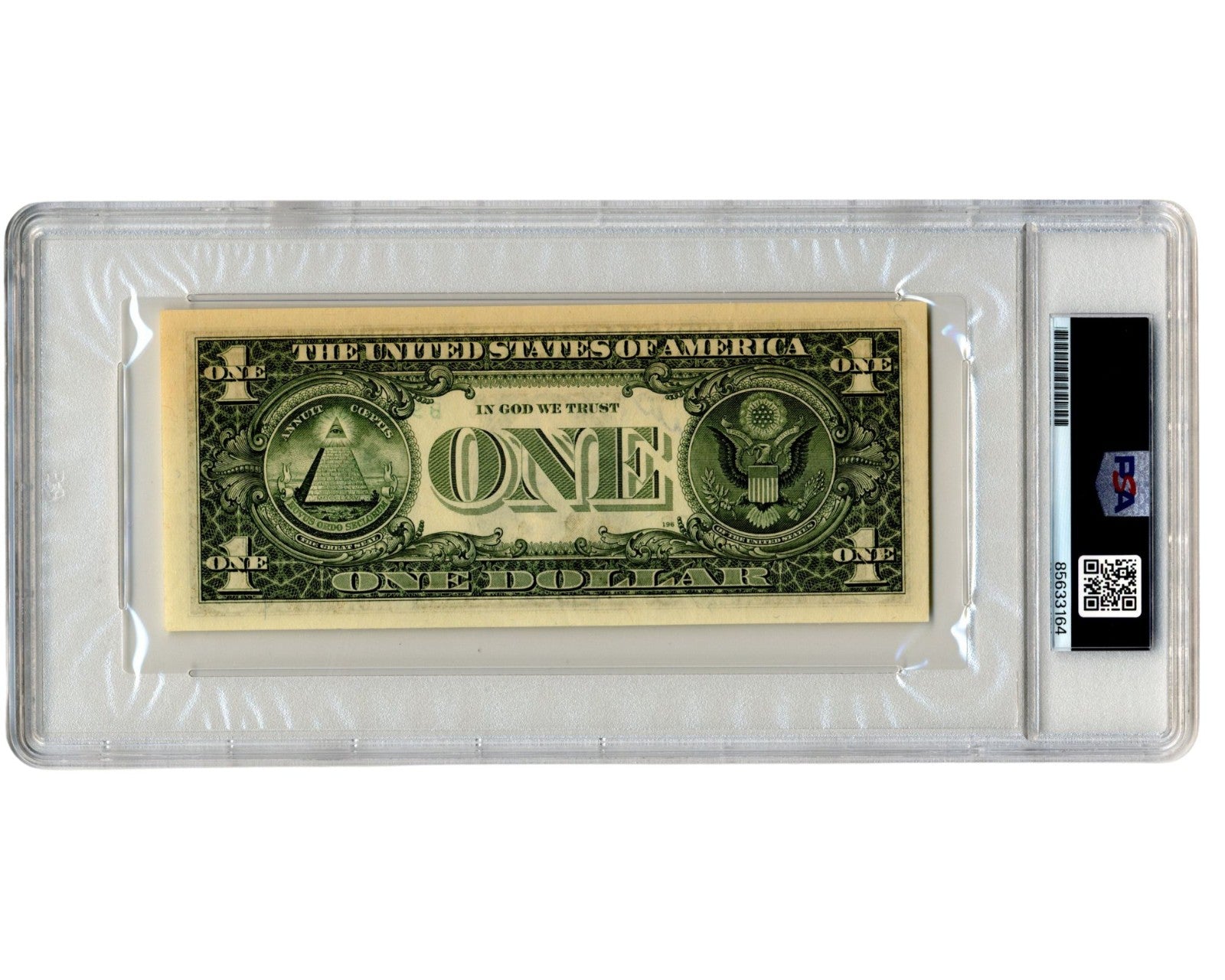 Apollo Moonwalker Charles "Pete" Conrad Signed Currency $1 Dollar Bill PSA Auto