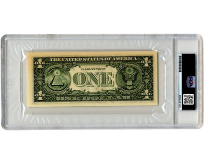 Apollo Moonwalker Charles "Pete" Conrad Signed Currency $1 Dollar Bill PSA Auto