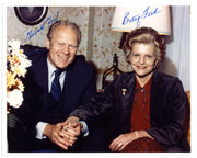 President Gerald & First Lady Betty Ford Signed Portrait Photo PSA Auto