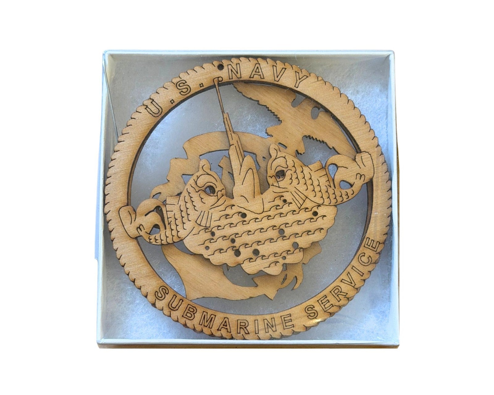 President Jimmy Carter Personally Owned U.S. Navy Ornament Ex. Carter Estate