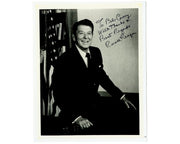 President Ronald Reagan Signed Portrait w/ Bold Signature! JSA Auto