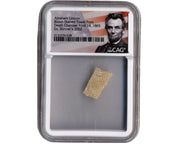 President Abraham Lincoln Assassination Blood Stained Towel Peterson House CAG